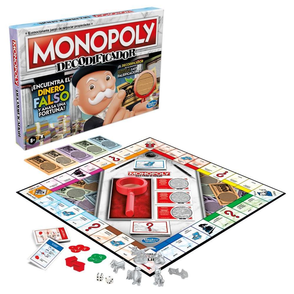 Juego De Mesa Monopoly Decodificador image number 1.0
