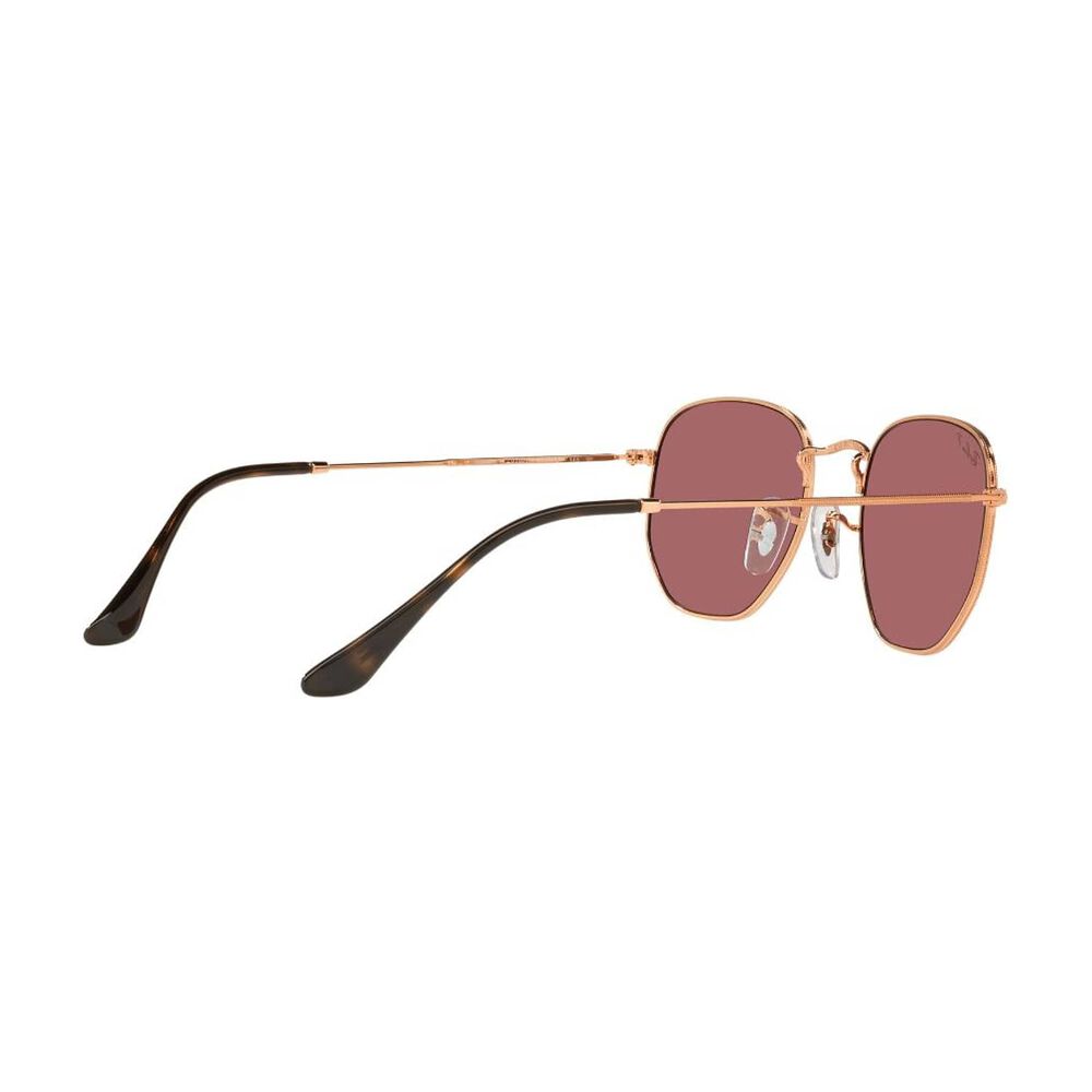 Lentes De Sol Hexagonal Rose Gold Polarizados Ray-ban image number 8.0