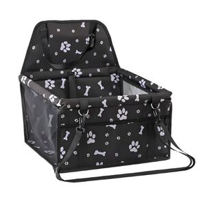 Silla De Coche Para Mascotas Con Cintur&oacute;n De Seguridad