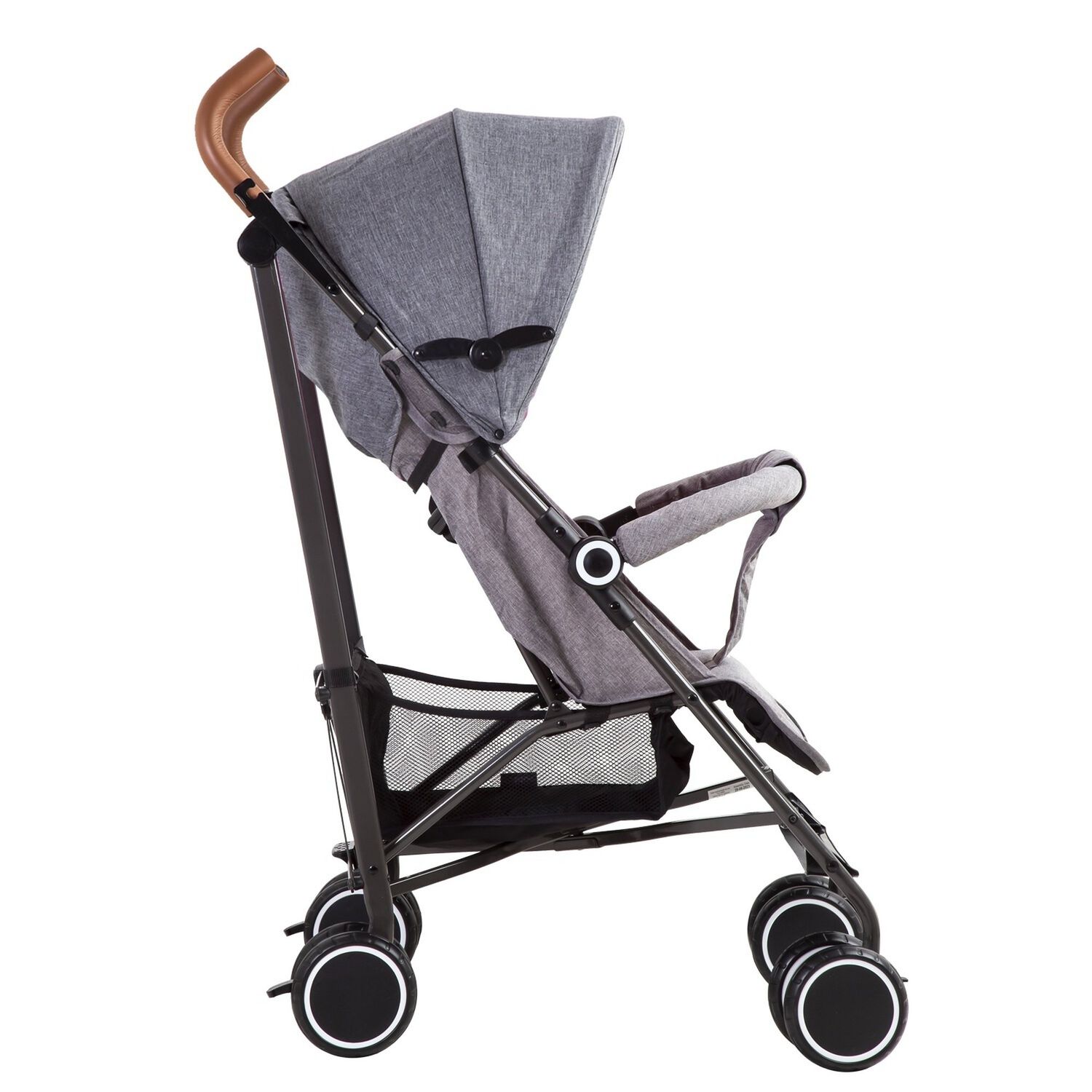 Coche Paragua Clap Melange Gris image number 2.0