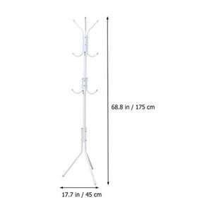 Perchero Metal 12 Ganchos Abrigo / Chaqueta Estante Paraguas