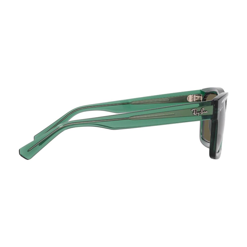 Lentes De Sol Warren Transparent Green Bio-based Sustentable Ray-ban image number 9.0