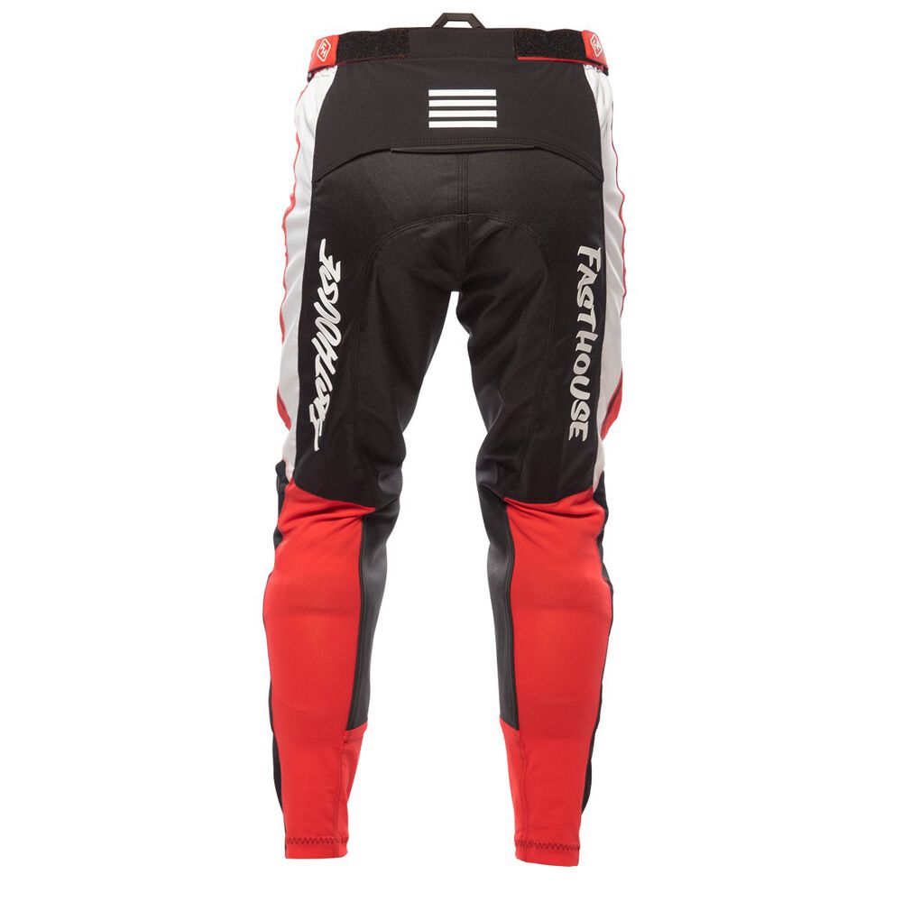 Pantalon Mx Raven Moto 2 Tpr Neg/rj/bl 32 Fasthouse image number 1.0