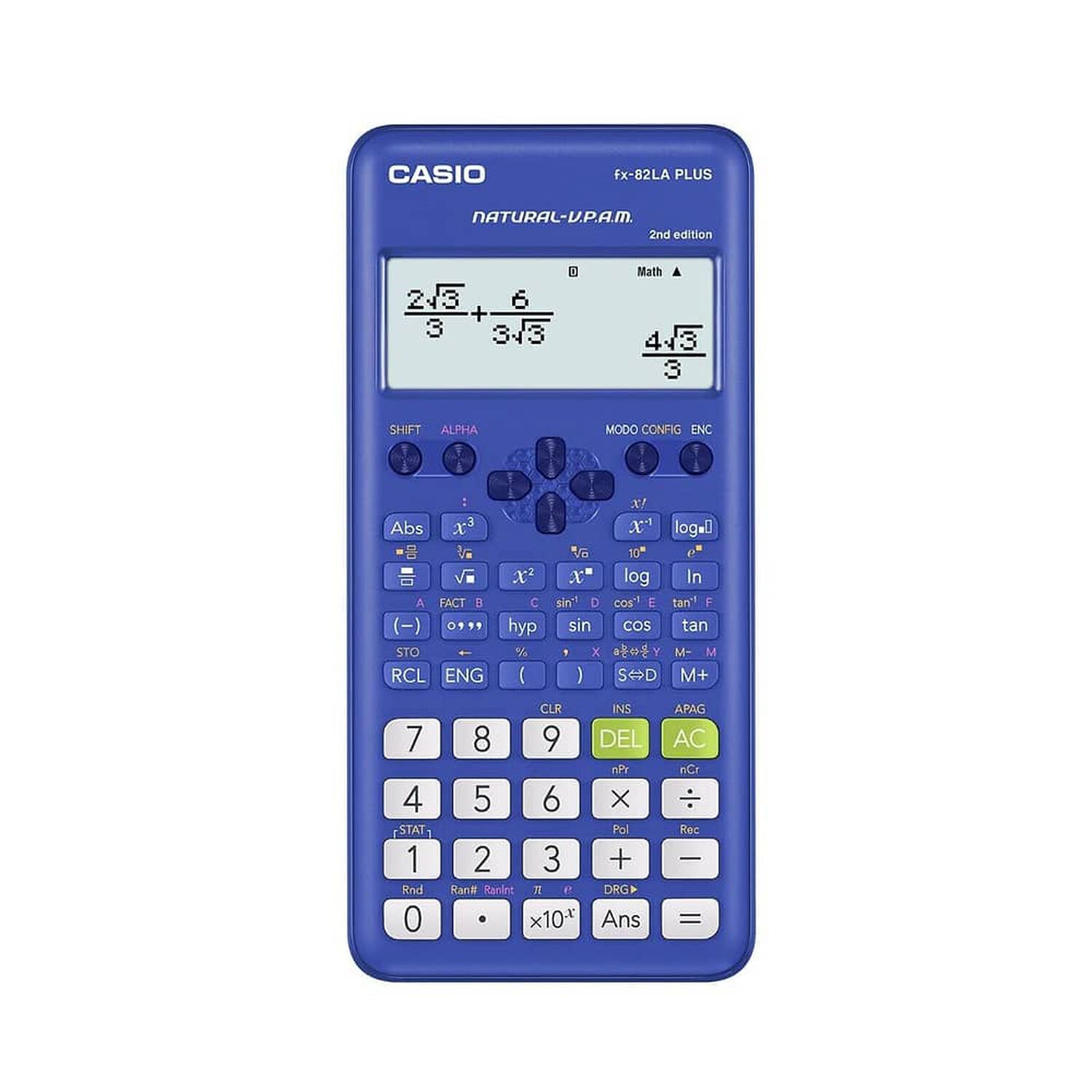Calculadora Casio Fx-82laplus-bu Casio image number 0.0