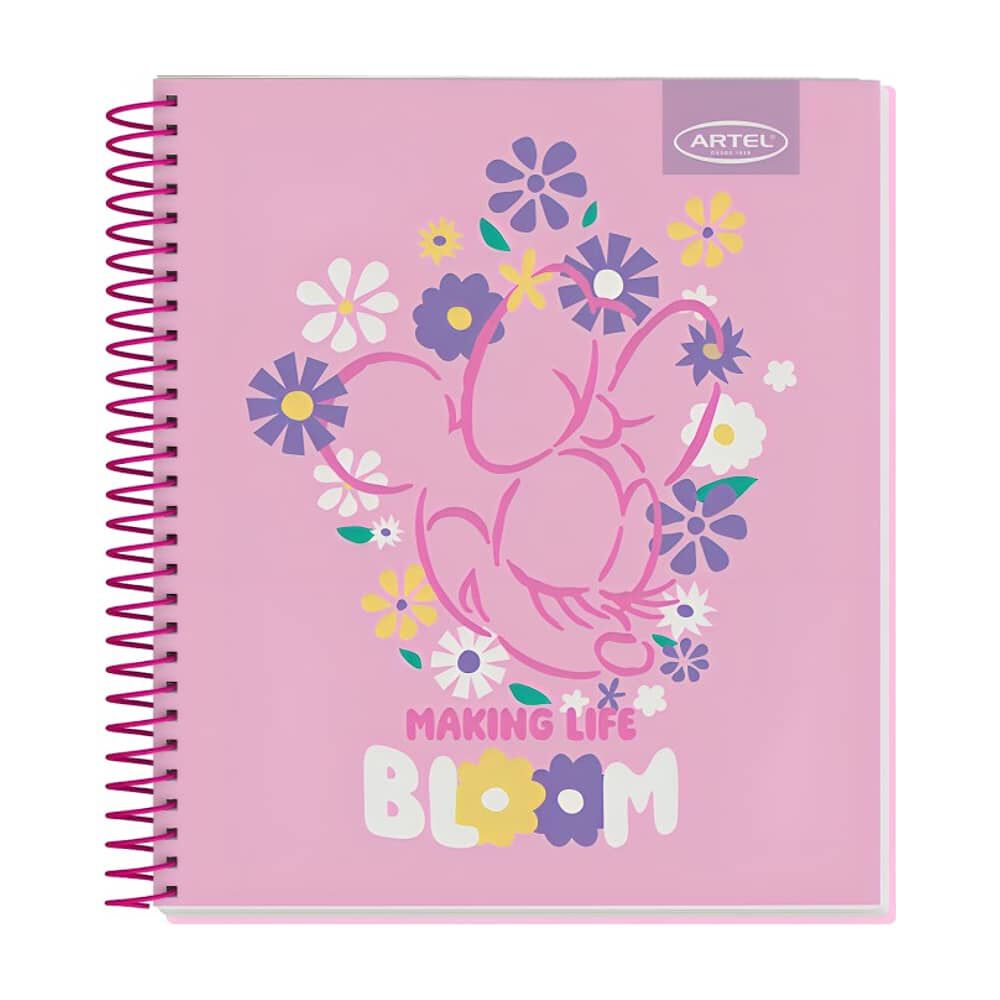 Pack 8pcs Cuadernos Book 120hj Minnie Artel 2962 image number 1.0