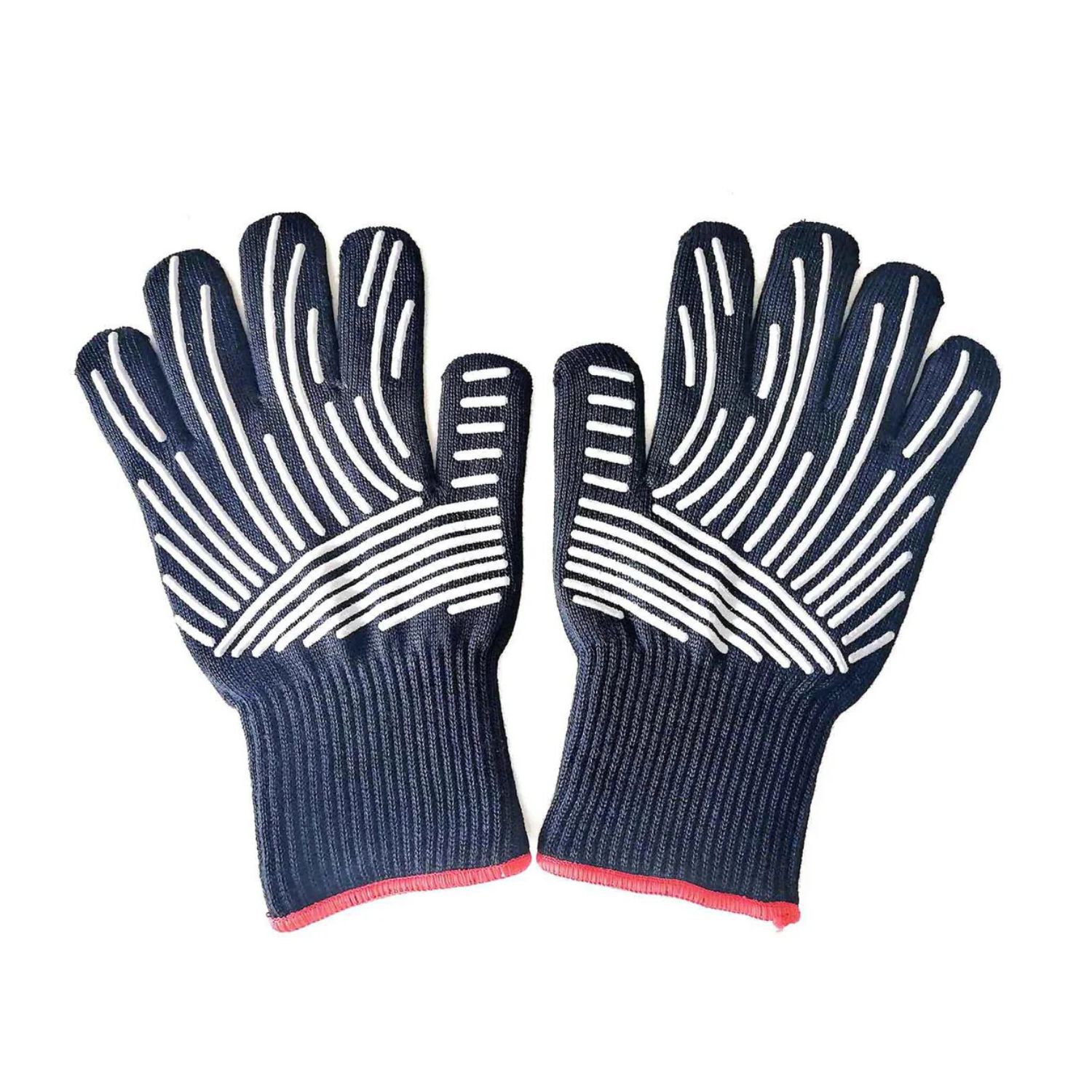 Guantes Parrilleros 30cm Fontina Algod&oacute;n Dise&ntilde;o Lineas image number 1.0