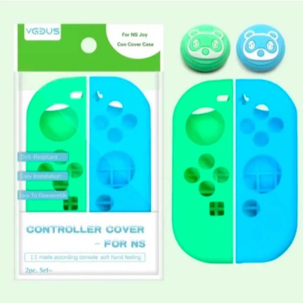 Funda Protectora Silicona Joycon Para Nintendo Switch + Grip image number 1.0