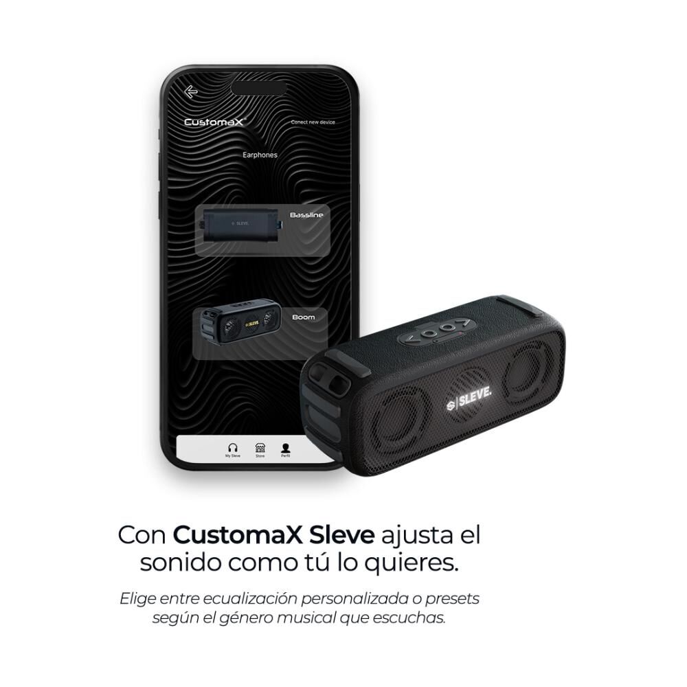 Parlante Bluetooth Sleve Boom + image number 1.0