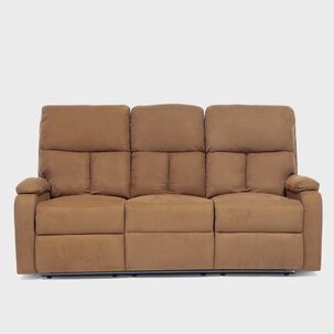 Living Reclinable 3 Cuerpos - Matheus Caf&eacute; 1 Sof&aacute; 3 Cuerpos + 2 Bergers