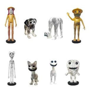 Pack 8 Figuras Zoonomaly