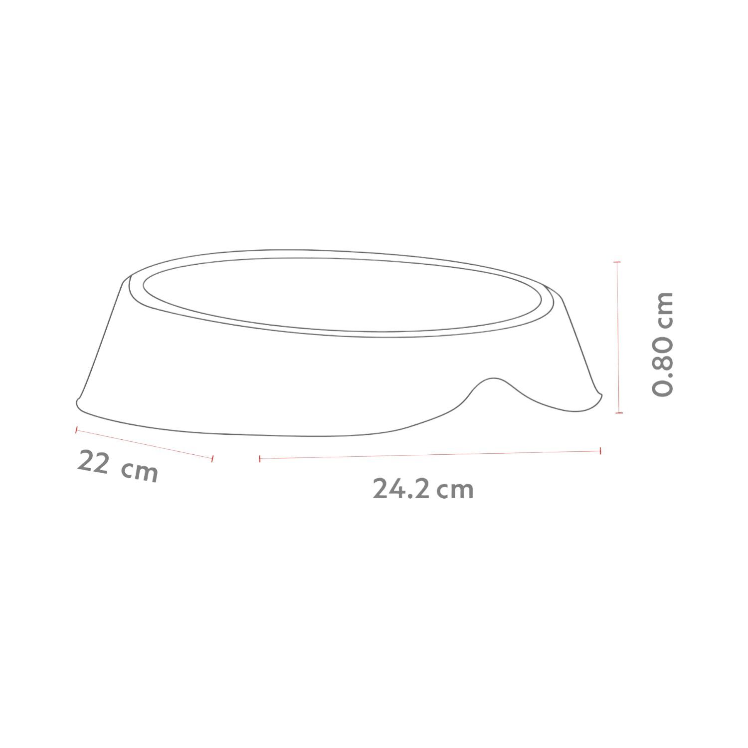 Plato Comedero Bebedero Para Mascota Menta 1 L Cool Pets image number 2.0