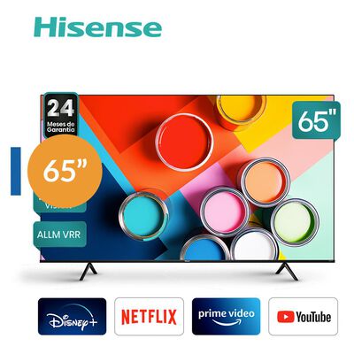 Led 65" Hisense 65A6H / Ultra HD 4K / Smart TV
