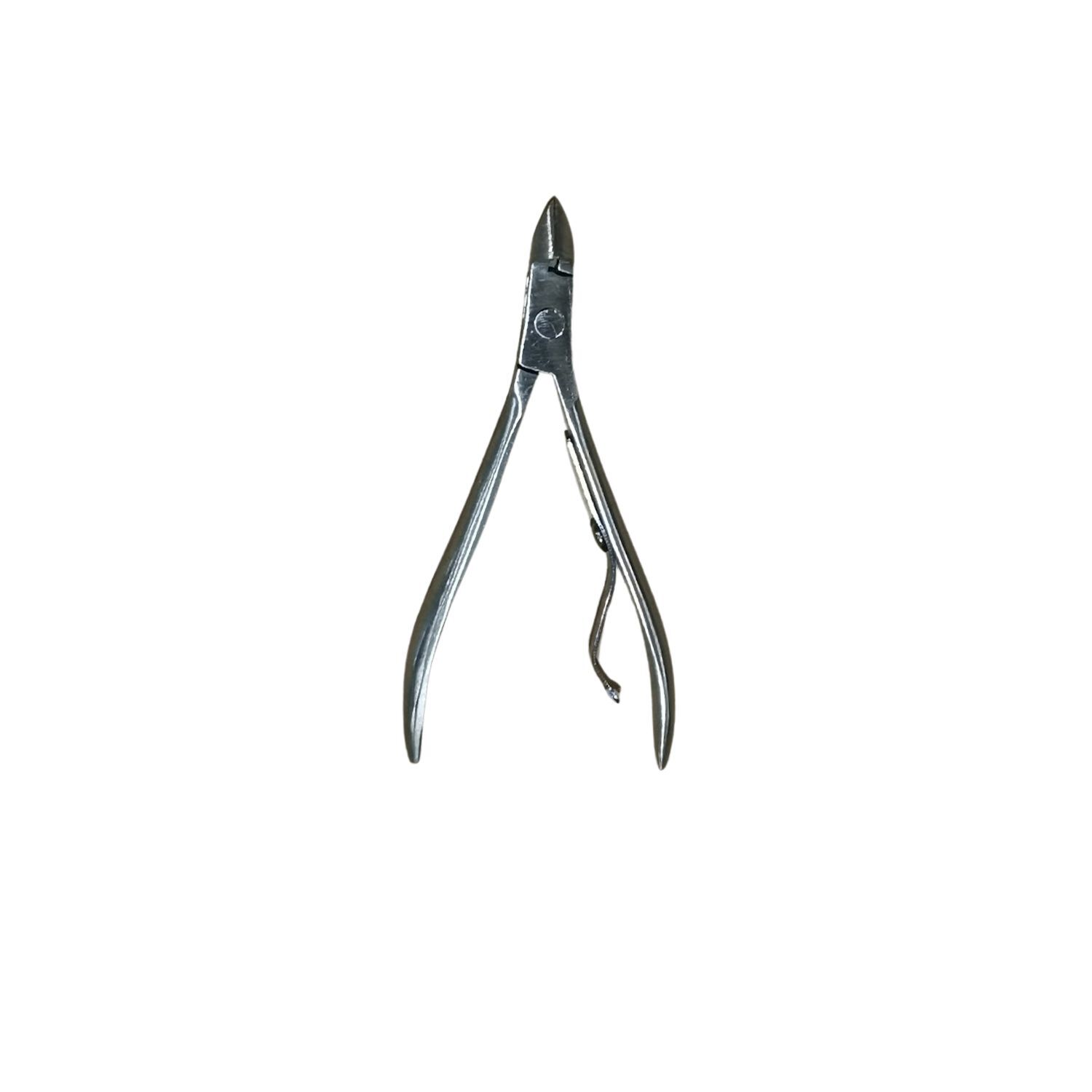 Cortador De Cut&iacute;cula 9cm Profesional Gris Herramienta Est&eacute;tica image number 0.0