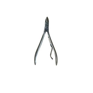 Cortador De Cut&iacute;cula 9cm Profesional Gris Herramienta Est&eacute;tica