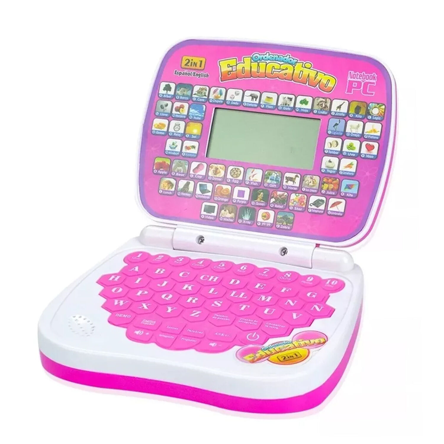 Mini Ordenador Didactico Educativo Juguete Notebook Infantil image number 0.0