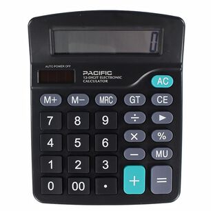 Calculadora Electr&oacute;nica 12 D&iacute;gitos Oficina Escolar - Ps