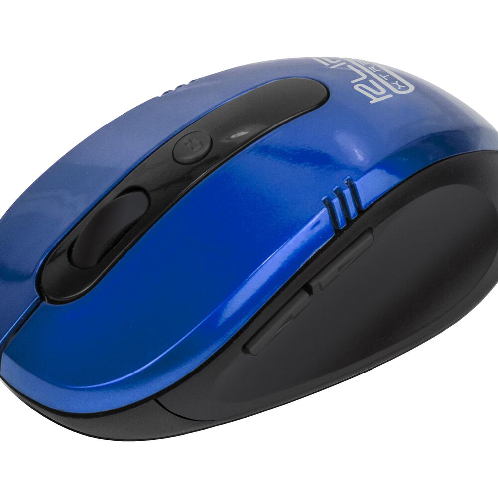 Klipx Mouse Inalambrico 3d 6 Botones Azul Kmw-340bl image number 0.0