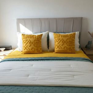 Set Renueva Tu Dormitorio Mostaza (5 Piezas) King