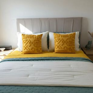 Set Renueva Tu Dormitorio Mostaza (5 Piezas) King