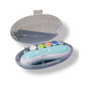 Corta U&ntilde;as Beb&eacute; Celeste 16cm Alta Calidad Seguridad Uso F&aacute;cil