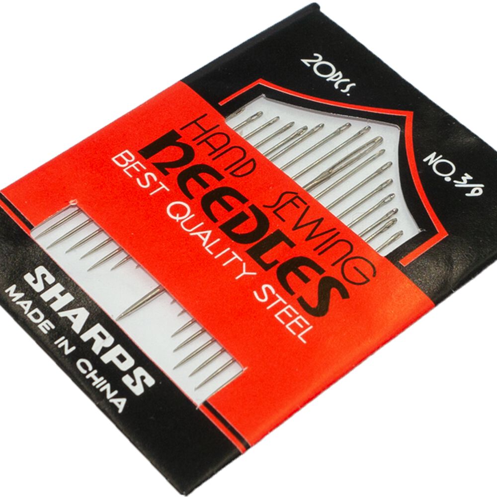 Agujas 3/9 Para Coser Sharps 3/9 Sobre 20 Uds image number 0.0