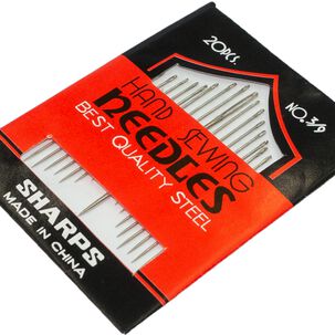 Agujas 3/9 Para Coser Sharps 3/9 Sobre 20 Uds