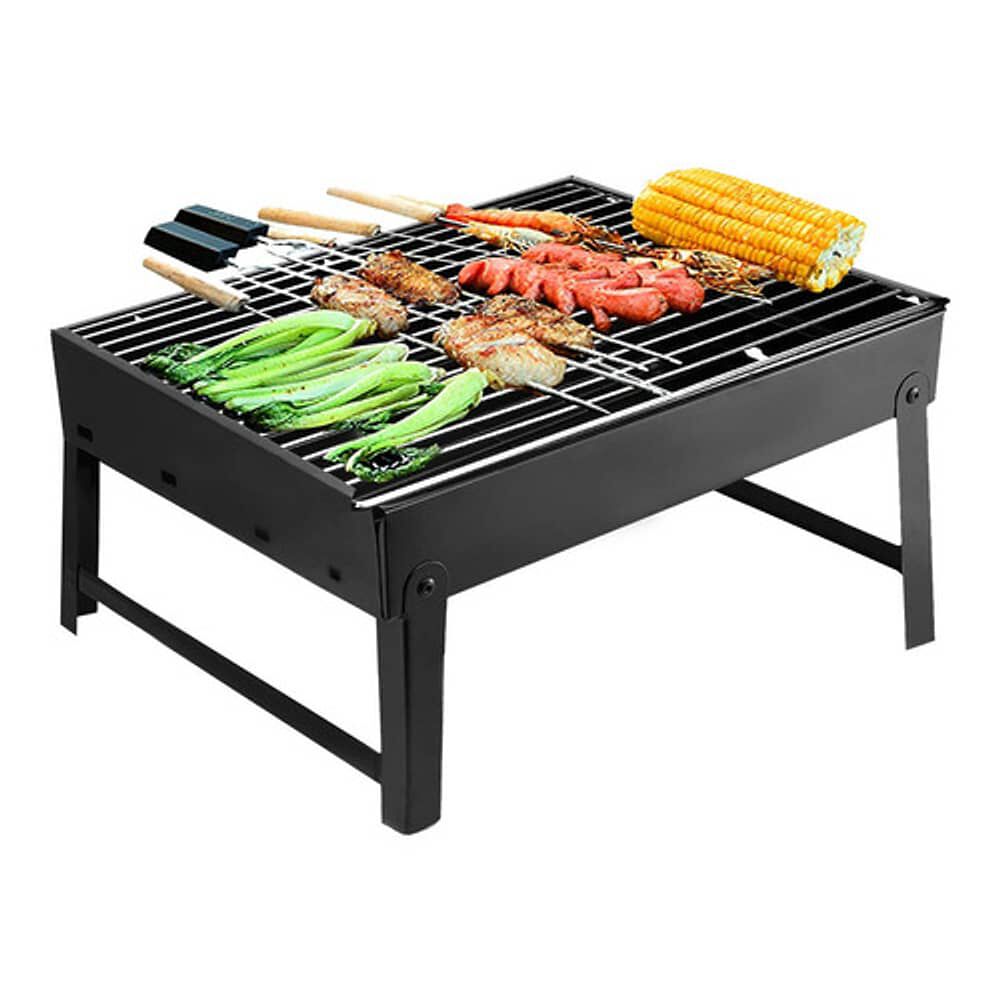 Parrilla Plegable Y Port&aacute;til A Carb&oacute;n image number 0.0