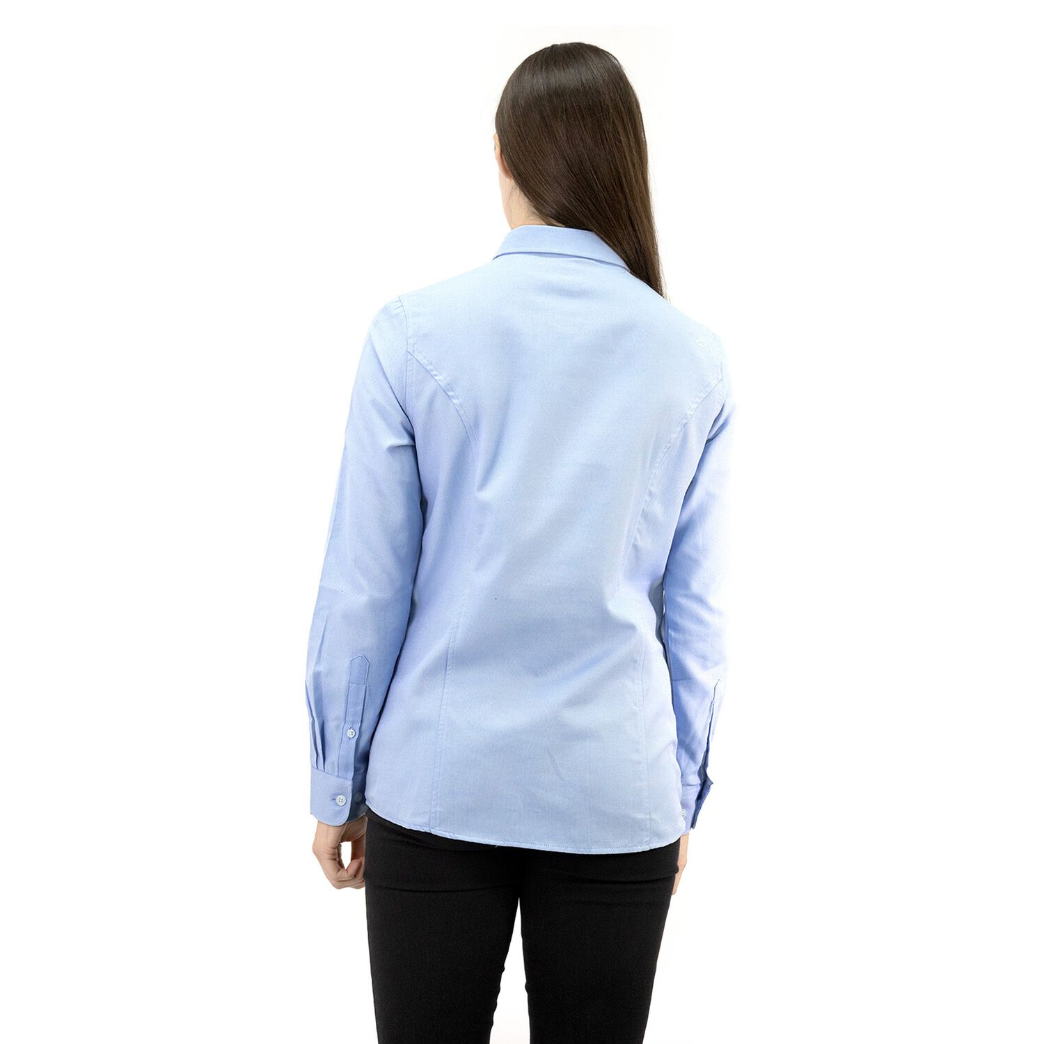 Camisa Quebec Vancouver Celeste Mujer image number 3.0