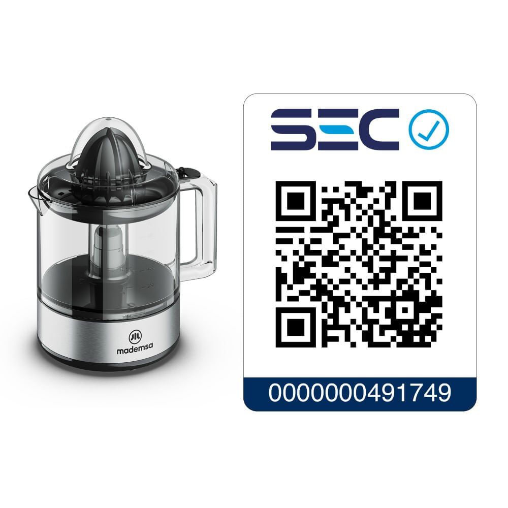 Exprimidor De C&iacute;tricos Mademsa Mjp10 image number 8.0