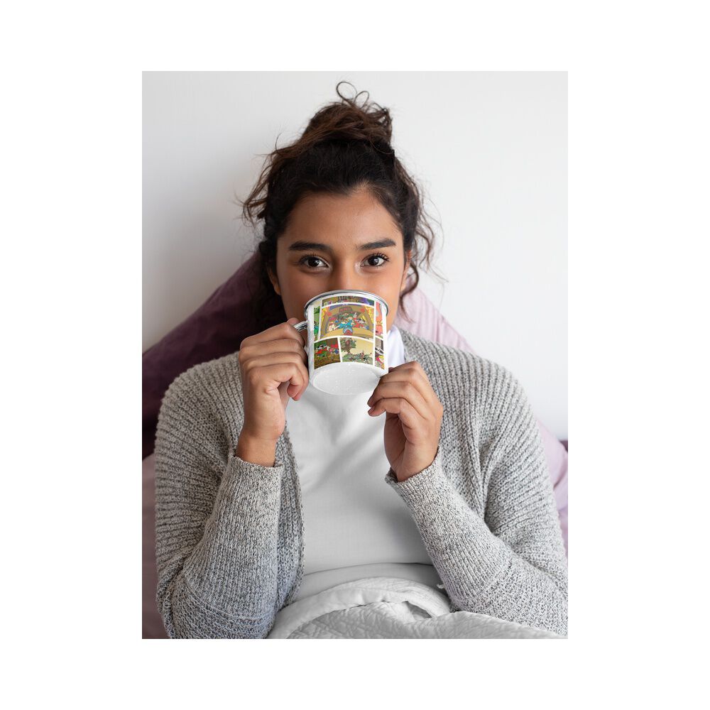 Taza Enlozada Lechera Cartoon Network Knd Chicos Del Barrio image number 3.0