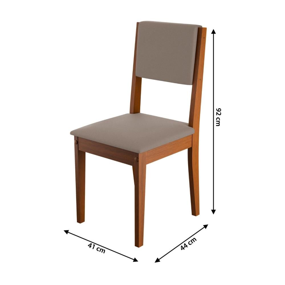 Juego De Comedor Exit Trento / 4 Sillas image number 7.0