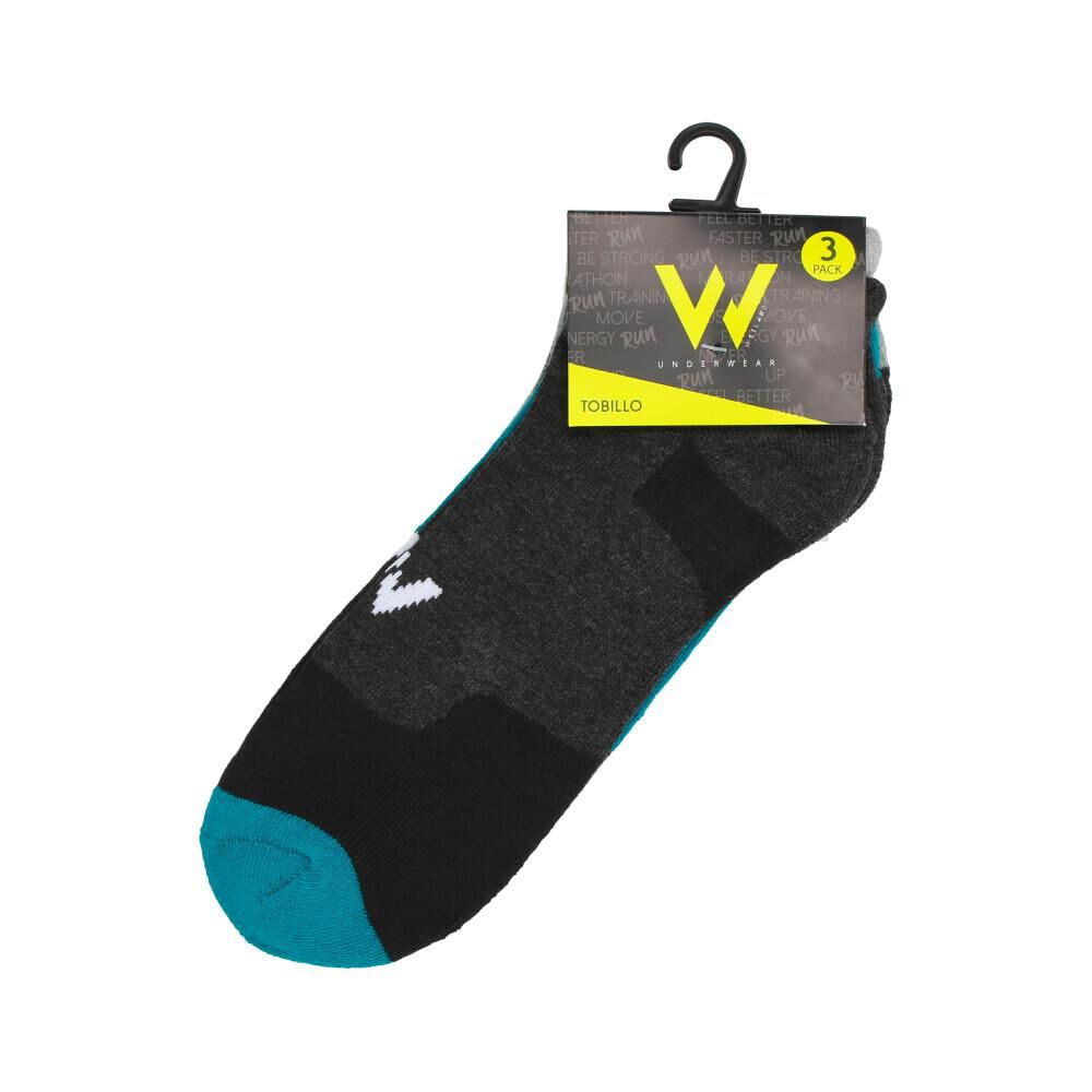Calcetines Hombre Wetland / 3 Pares image number 1.0