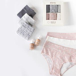 Pack 6 Pantaleta Alta Caja Intime