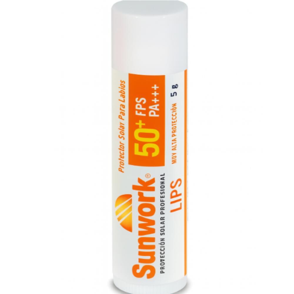 Protector Solar Para Labios Sunwork Lips 50 Fps 5g image number 1.0