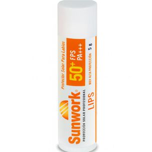 Protector Solar Para Labios Sunwork Lips 50 Fps 5g
