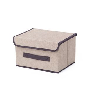 Cajas Organizadoras De Tela Plegables Con Tapas