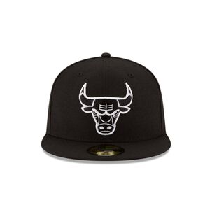 Gorra 59fifty Chicago Bulls Nba Clásicos Black