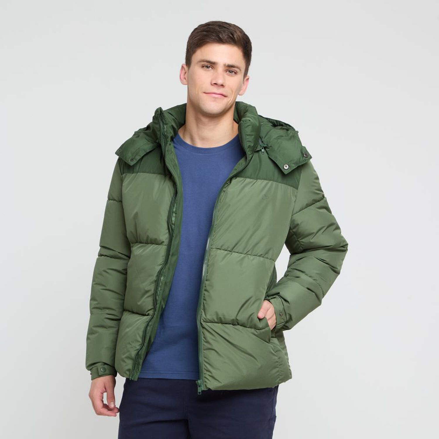 Parka Lisa Slim Cuello Alto Hombre Ocean Pacific image number 0.0
