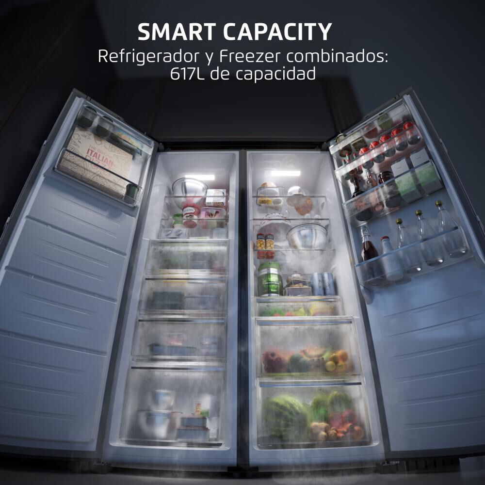 Refrigerador Side by Side Fensa Kit Twin Refrigerador RTI4S + Freezer FTI4S / No Frost / 617 Litros / A++ image number 5.0