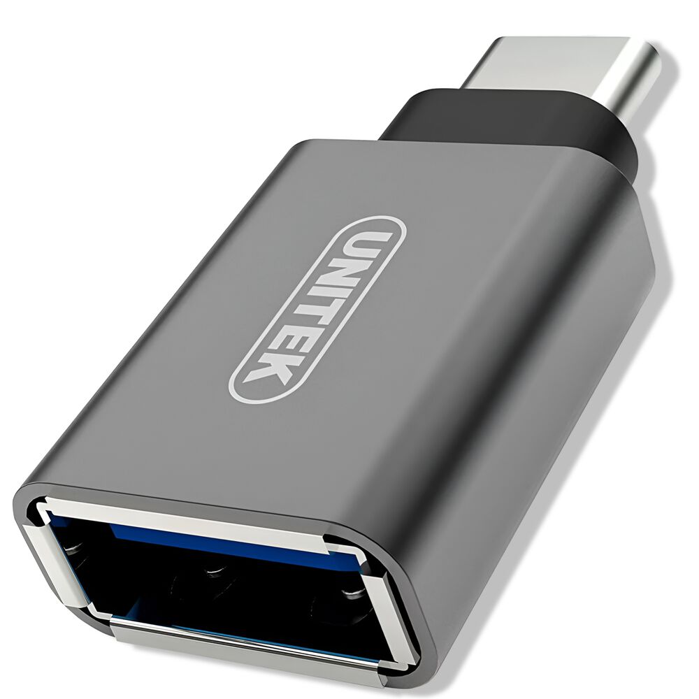 Adaptador Otg Usb-c A Usb 3.0 High Speed Unitek Y-a025cgy image number 2.0
