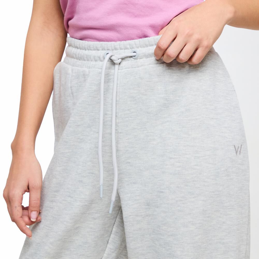 Pantalón De Buzo Deportivo Básico Mujer Wetland image number 4.0