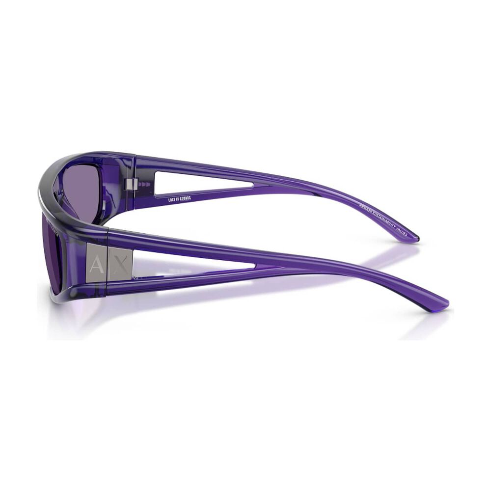 Lentes De Sol Violeta Espejados Armani Exchange image number 2.0