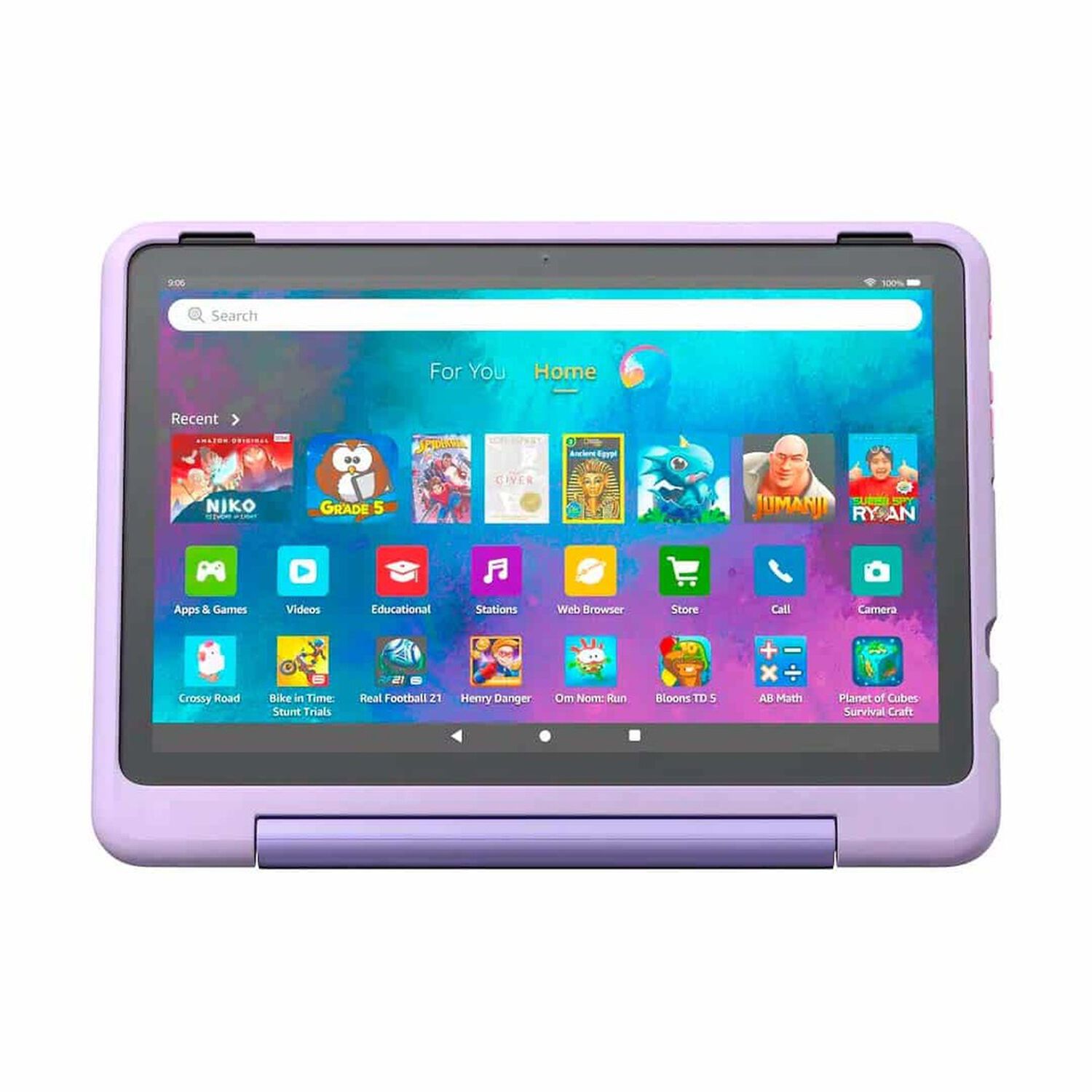 Tablet Para Niños Amazon Fire Hd 10 Kids Pro 10.1 32 Gb Color Morado