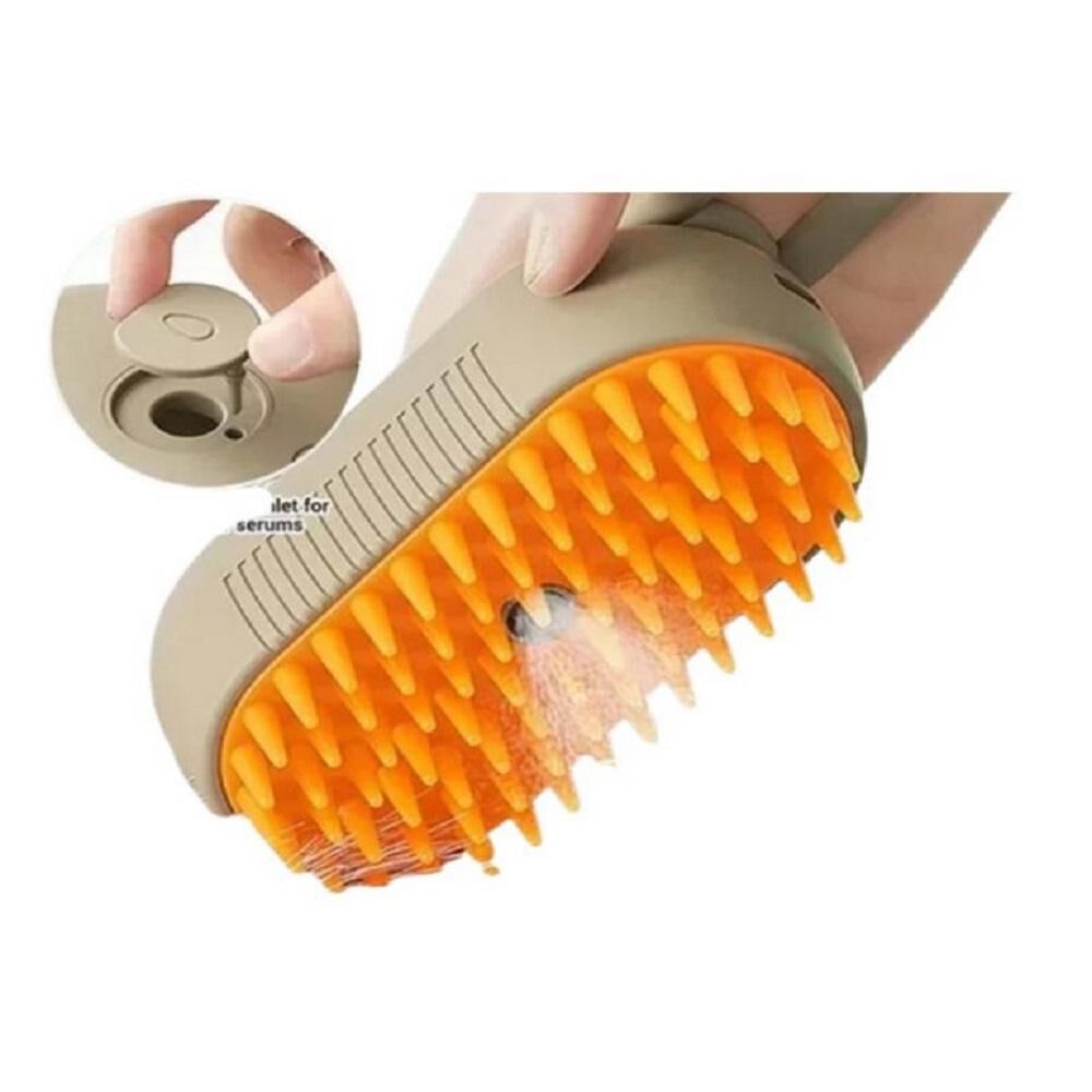 Cepillo Vaporizador Masajeador Quita Pelo Perros Y Gatos image number 2.0