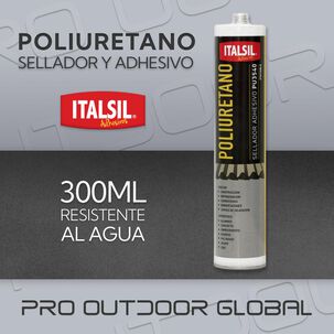 Caja 24 Unidades Sellador Y Adhesivo Poliuretano Pu 3540 300ml Pintable