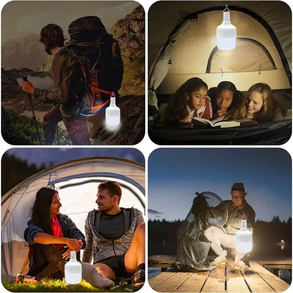 Ampolleta Led Recargable Usb Alta Potencia Para Camping, Pesca Y Emergencias image number 5.0