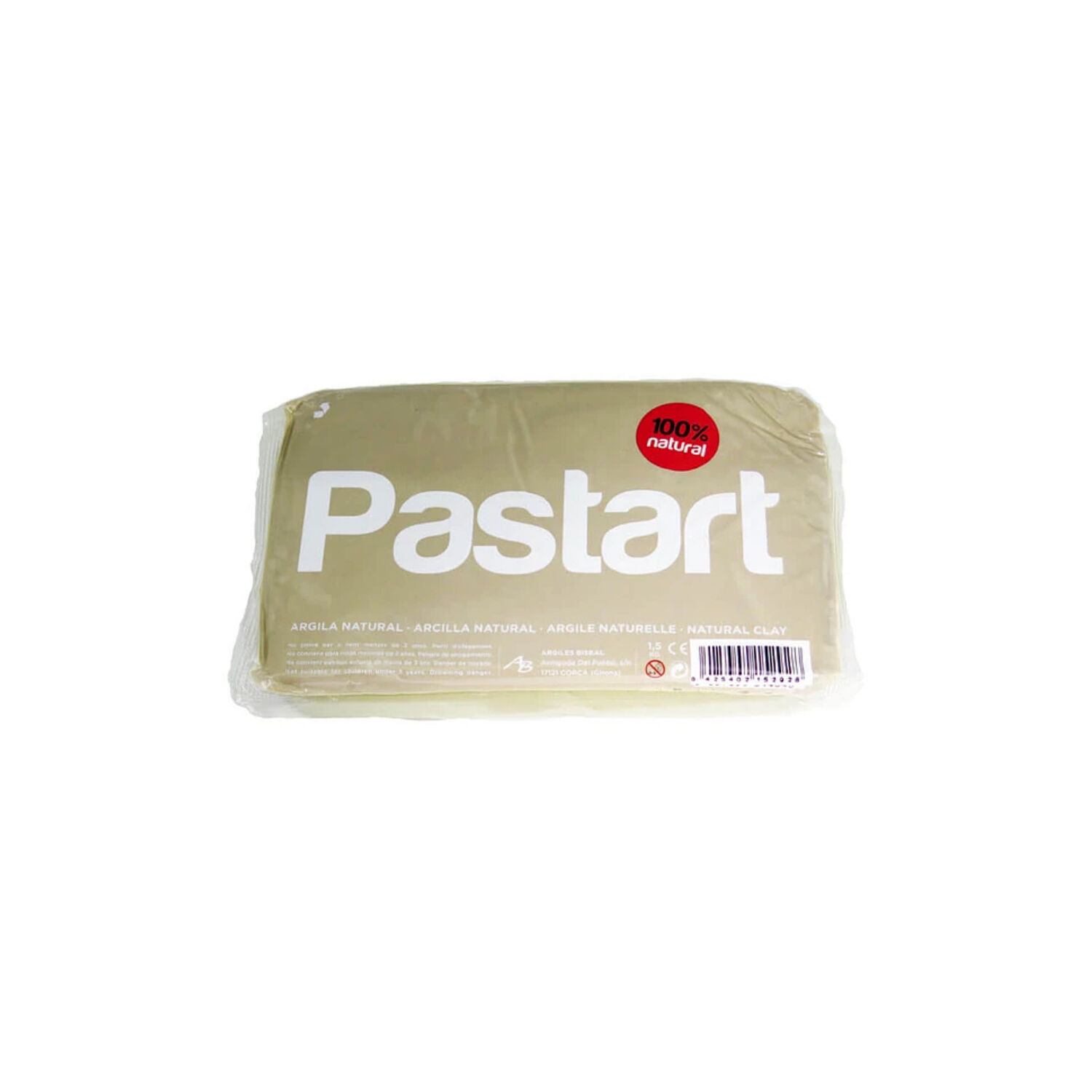 Arcilla Para Modelar Blanca 1.5kg - Ps image number 0.0