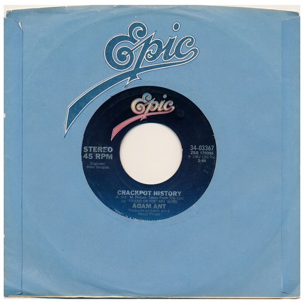 Adam Ant - Goody To Shoes | 7" Single Usado image number 1.0