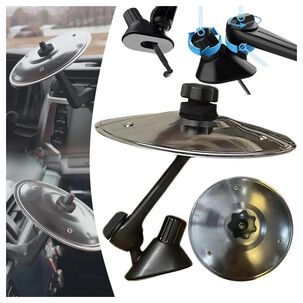 Adorno Entretenido Para Auto Mini Platillo Crash De Bater&iacute;a