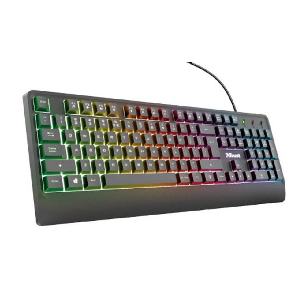Teclado Gamer Membrana Trust Ziva - Crazygamesenchile image number 1.0